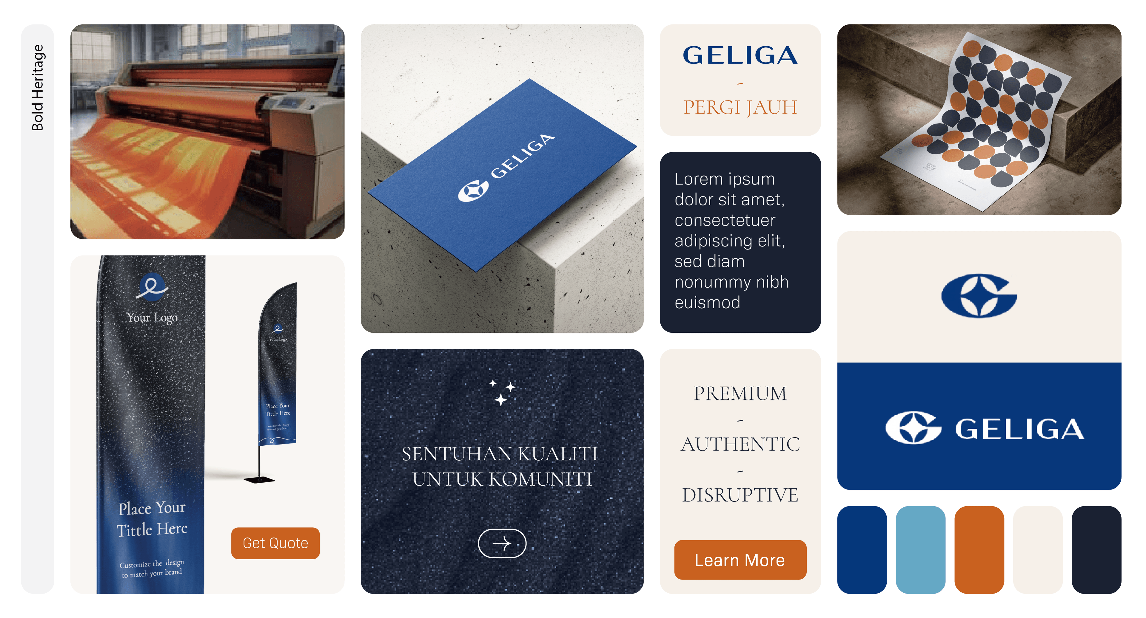 Moodboard 3 - Bold Heritage